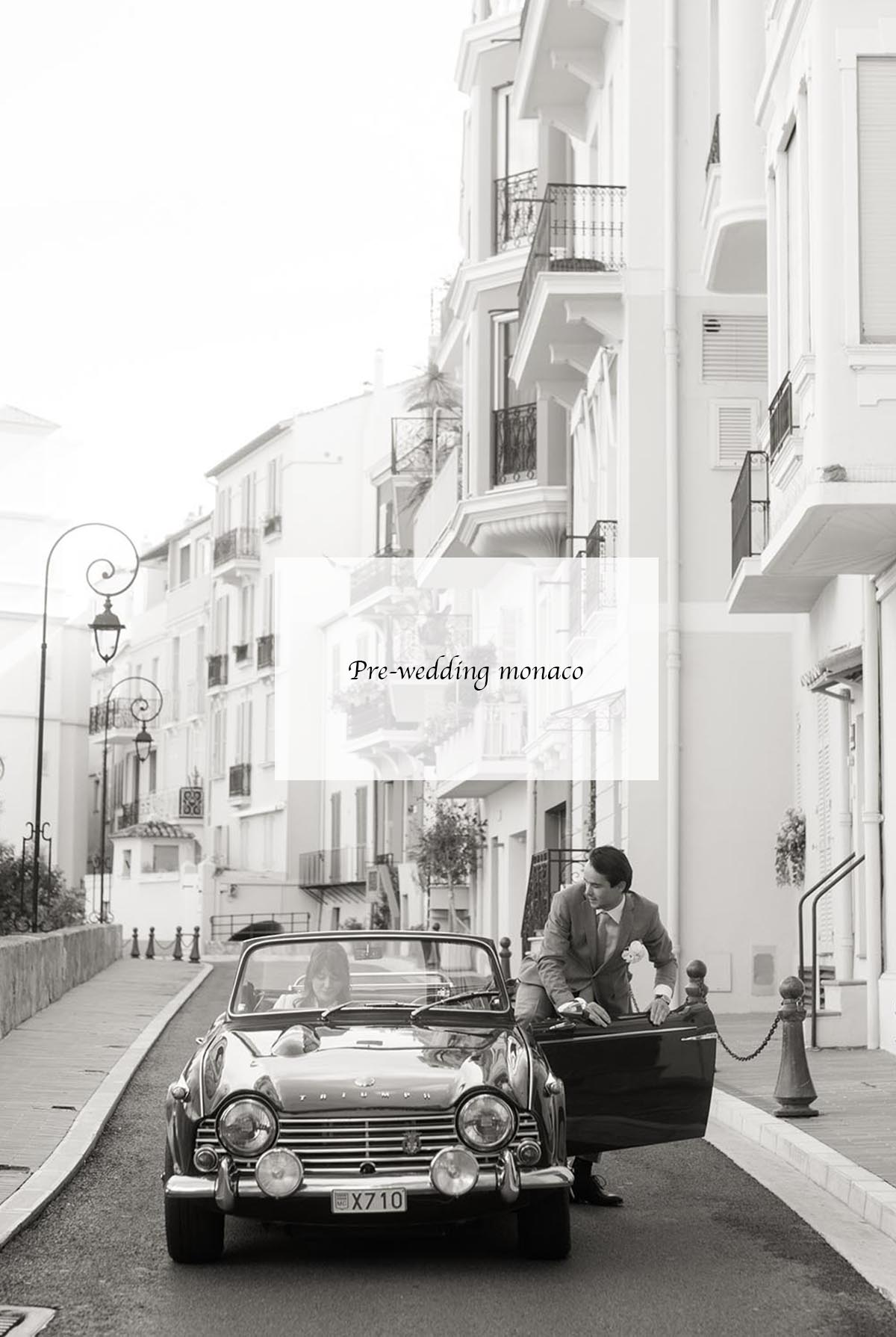 pre wedding session monaco